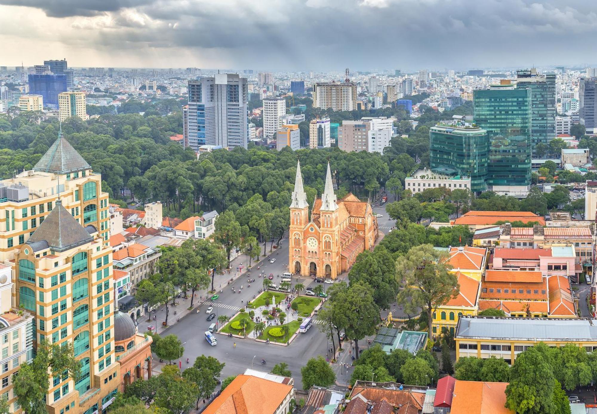 مدينة هوشي منه Oakwood Hotel & Apartments Saigon المظهر الخارجي الصورة